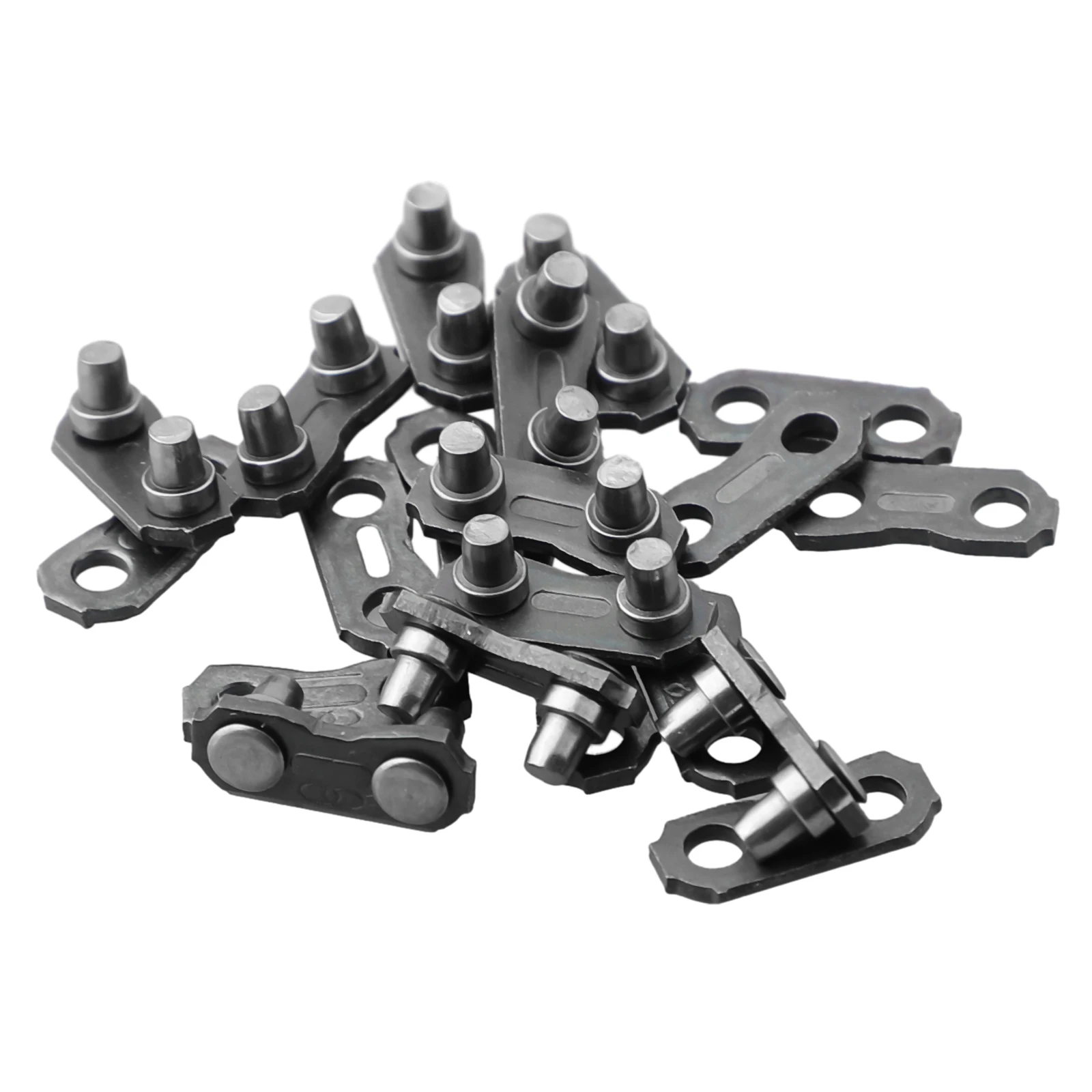 Chainsaw Chain 10Pcs Stainless Steel Chainsaw Chain Joiner Link Chain Joint For Joinning Saw 325 058 Chains For Woodworking