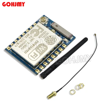 ESP8266 ESP-07 moduł Wifi z 11cm 2.4G bezprzewodowy antena ze złączem SMA kij 2dB 2.5dB zysk dla NRF24L01 PA 20cm kabel Adapter