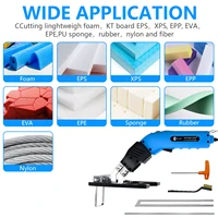 Foam Cutter Polystyrene Styrofoam Knife Hot Wire Foam Cutting Knife Portable Styrofoam Cutting Tools Electric Styrofoam Cutting 2
