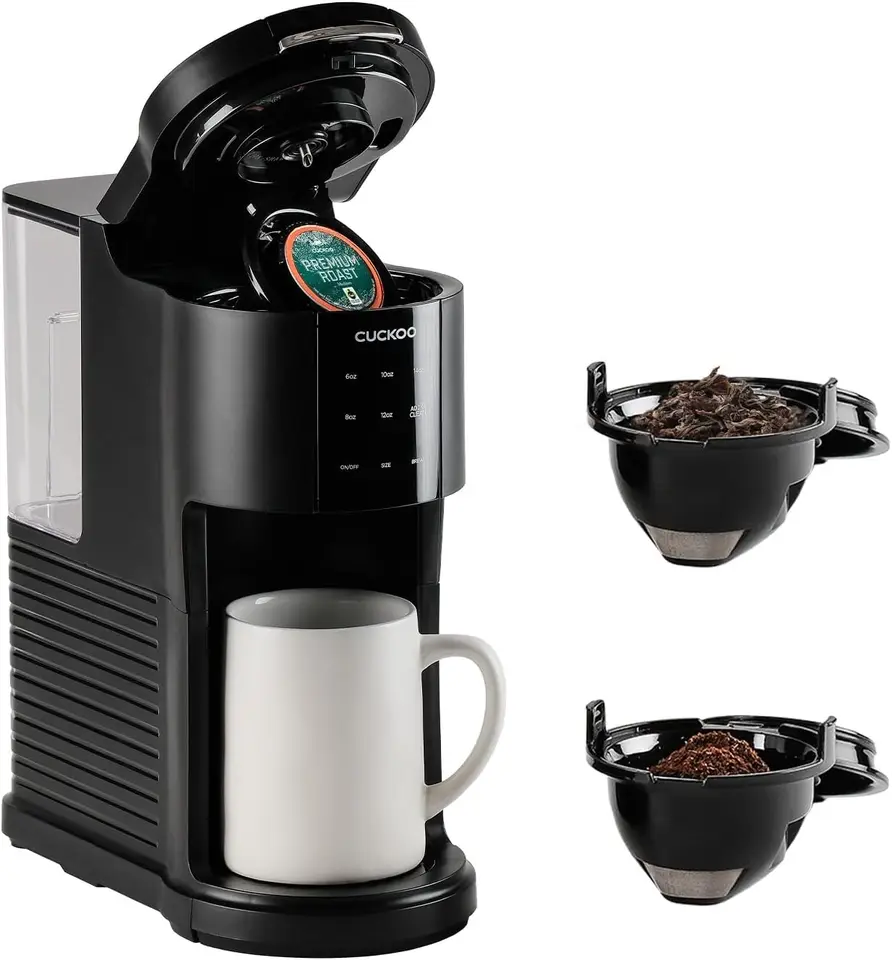 Versatile Single Serve Coffee Maker for Pods and Tea