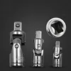1/4" 3/8" 1/2" Socket Wrench Universal Joint Cr-v Alloy Bendable Adapter Socket Tool Air Impact Wobble Socket Adapter Hand Tool 6