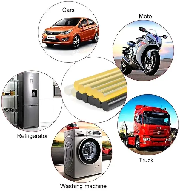 DIY로 자동차 수리를 간편하게! 높은 평점과 다양한 용도의 자동차 우박 제거용 핫 멜트 접착제 스틱