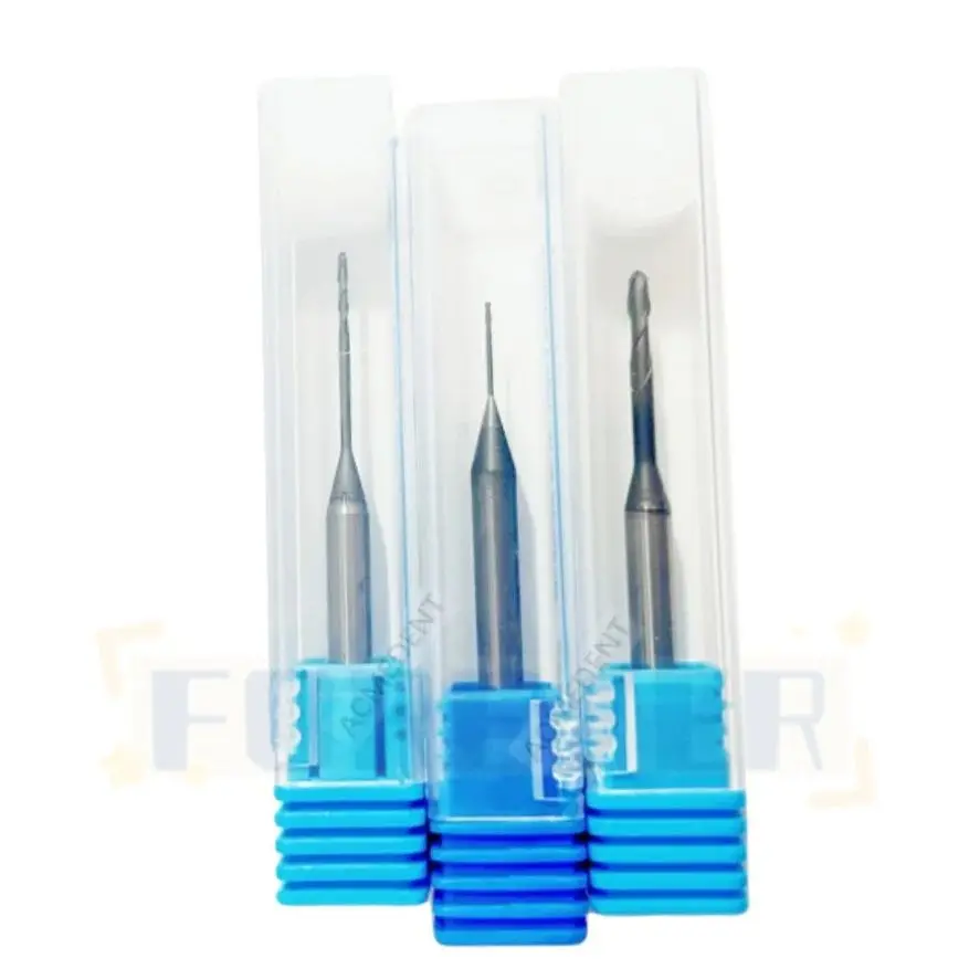 

Стоматологические твердосплавные фрезы Roland для циркония CAD/CAM 1 мм/2 мм/0,6 мм