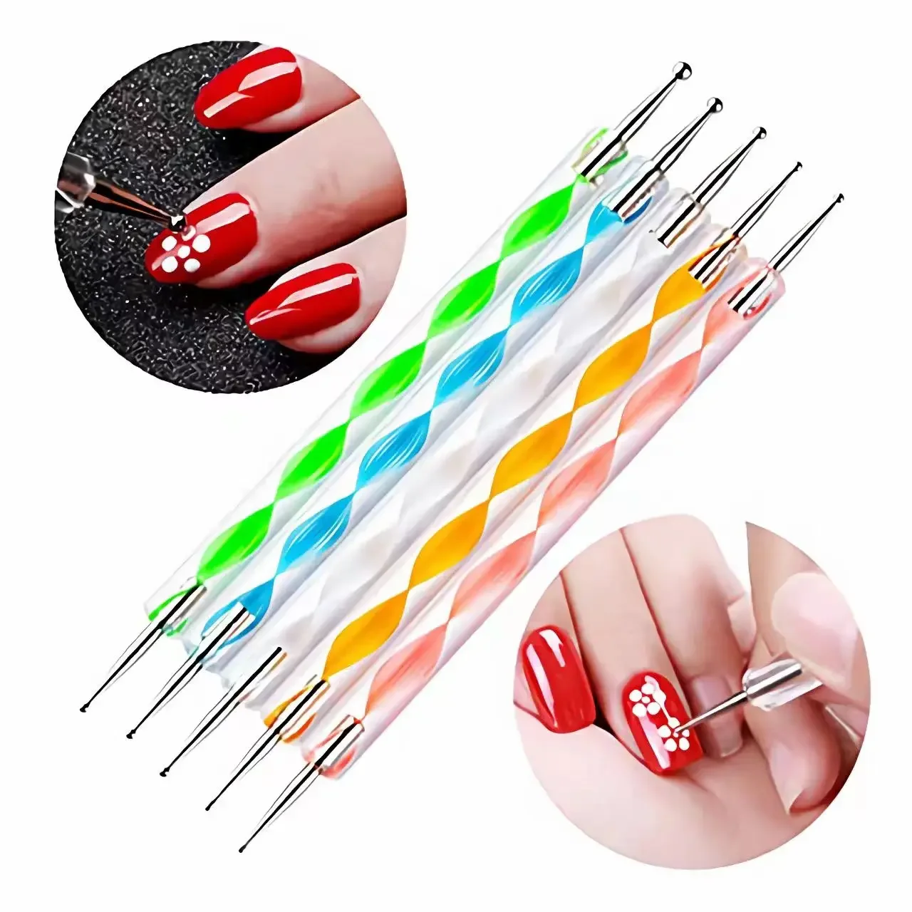 LINMANDA Nail Art Kit 20000RPM Electric Nail Drill Machin UV Lamp Nail Art Decoration Tools Nail Drill Kit for Beginners 5