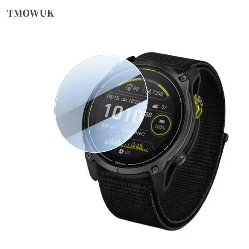 Garmin Enduro Series Screen Protector - Soft TPU Hydrogel Film, HD Clear, Anti-Scratch Watch Shield