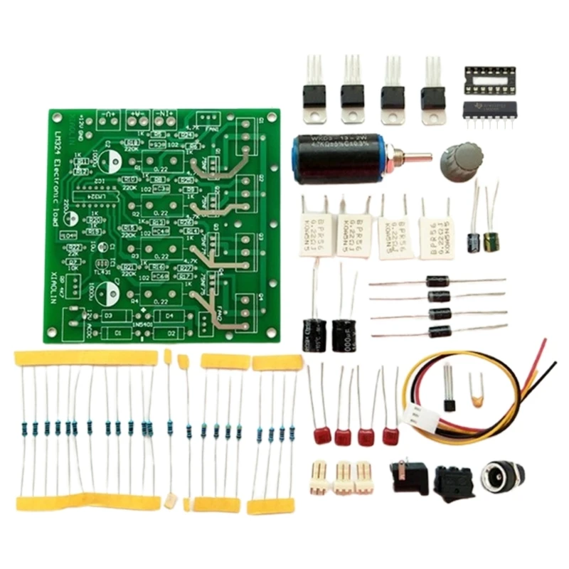 

150W 10A Constant Current Electronic Load Tester Battery Discharge Capacity Test Discharge Test DIY Kits Accessories