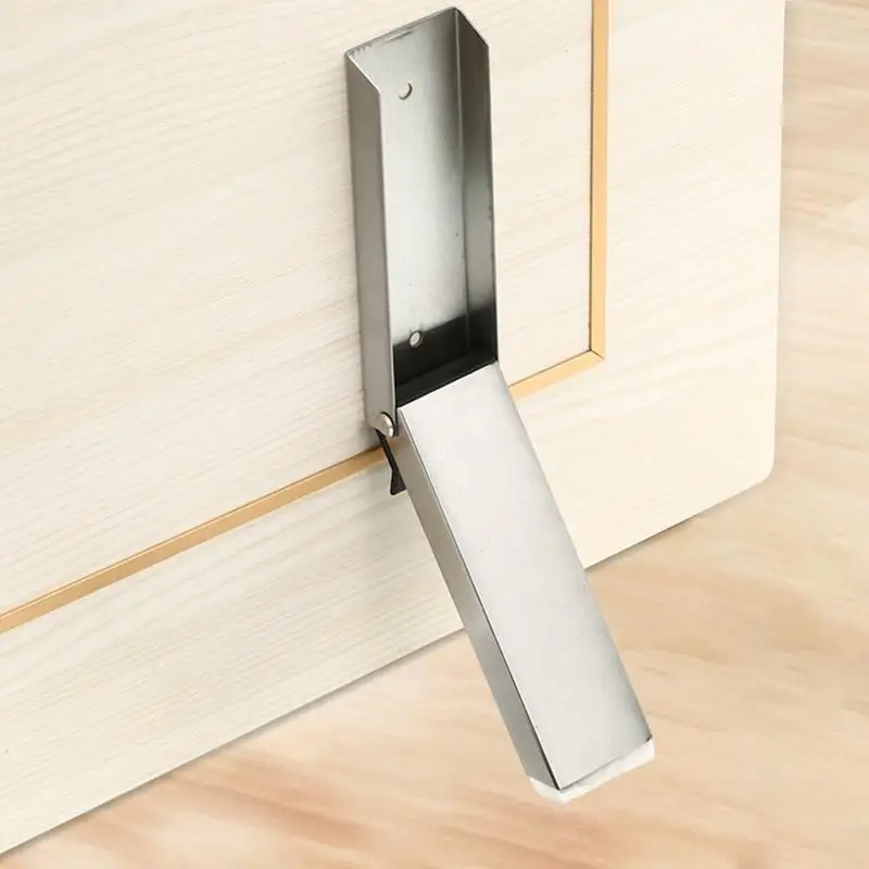 Door Wedge Self Adhesive Magnetic Door Stops Sound Dampening No Drilling Door Stopper Sturdy Under Door Noise Stopper For Dorm
