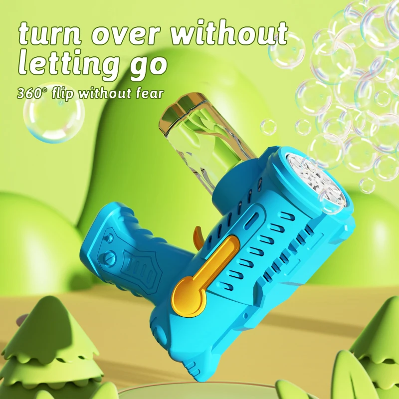 Outdoor Wedding Bubble Gun Toy, Children's Bubble Toy, Parent-child Interactive Game Without Battery Bubble Water_voghion.com