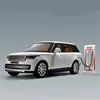 1/24 Range Rover SUV Alloy Car Model Diecasts Metal Off-road Vehicles Car Model Sound Light Simulation Collection Kids Toys Gift 1