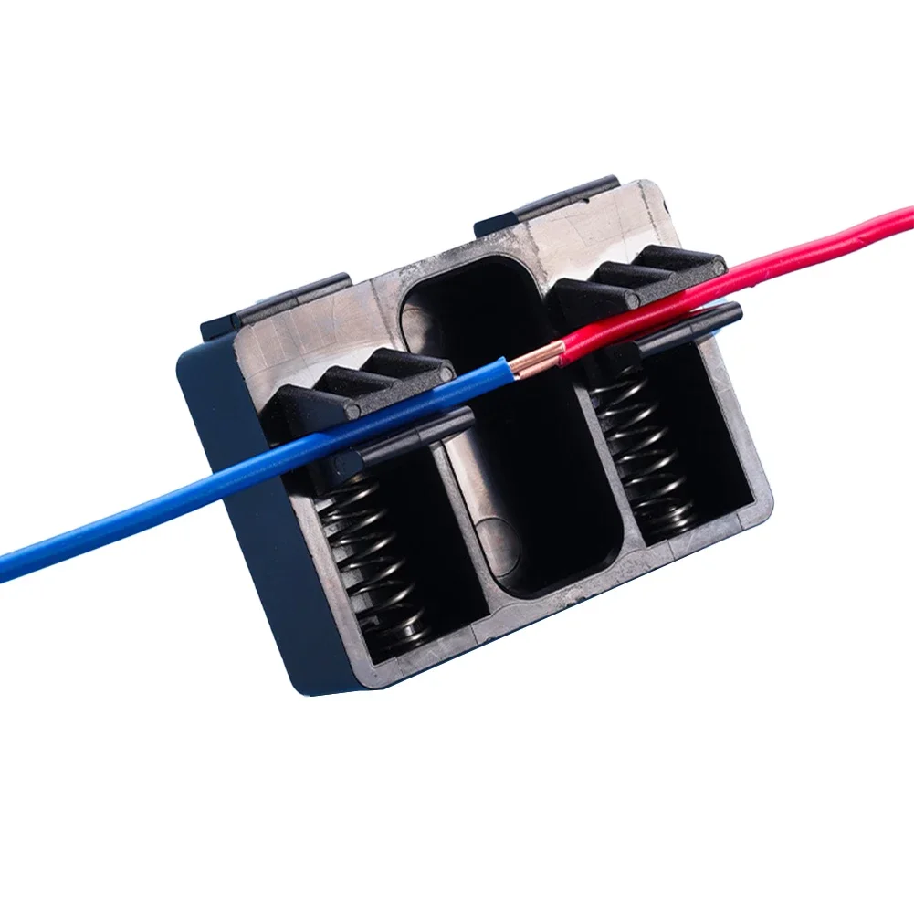 5pcs Electric Wire Welding Fixture Holding Power Stabilizing Wire Holder Soldering Anti-Slip Dual Clamps For Electronics Repair
