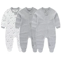 Newborn Baby Boys Rompers Spring Baby Clothes for Girls Long Sleeve Ropa Bebe Jumpsuit overalls Baby Clothing Kids Outfits 1
