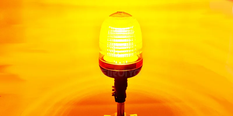 80 LED Rotating Warning Light for John Deere Tractor Truck Flashing Amber Flexible Emergency Strobe Lamp Beacon Forestry Agco