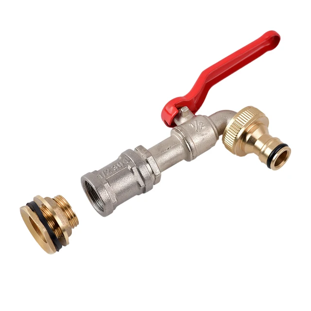 Sárgaréz Víztartály Csatlakozó 1/2 "3/4" 1 "Bsp Menetes Hím Cső Vízvezeték -Szerelvények Válaszfalanya Jointer 1Pcs - Image 4