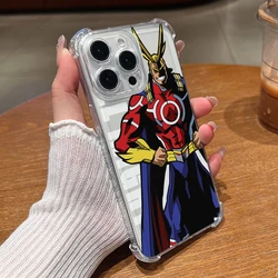 Premium Anime My Hero Academia Soft Shockproof Clear Phone Case - iPhone 12 Pro (SJT - S7503241S1)