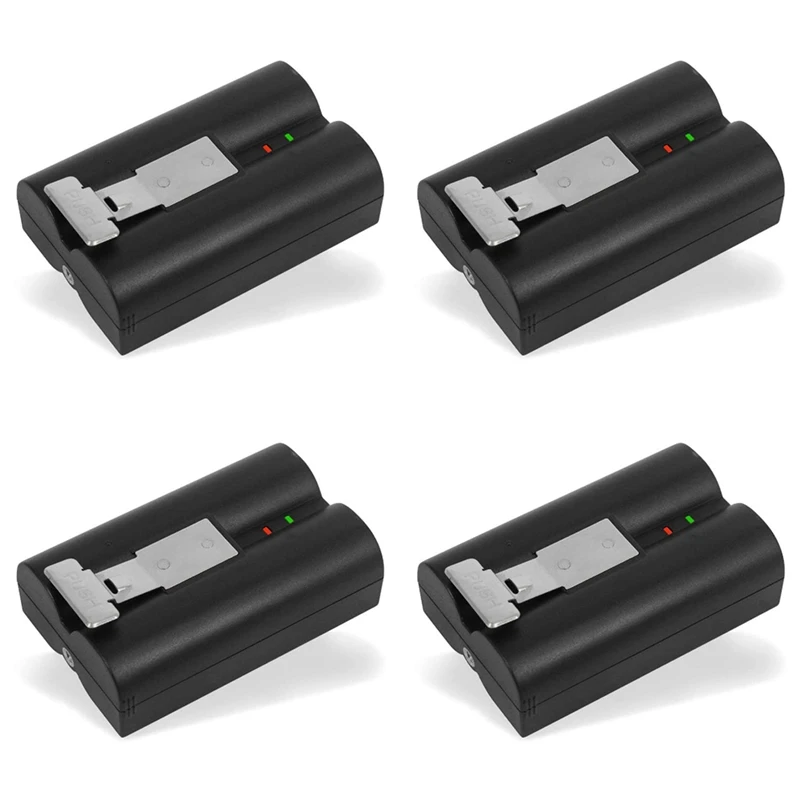 

4X Doorbell Ring Battery Pack,3.65V 6040Mah Li-Ion Battery For SM002 Cam Video Doorbell Compatible Battery Ring