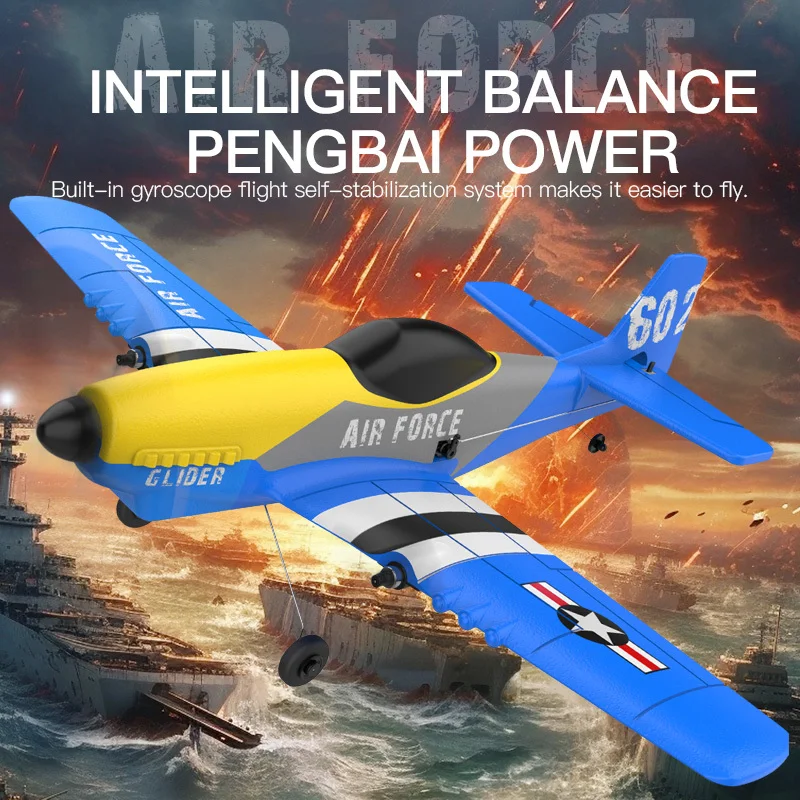 KF602 RC Plane EPP Foam 2.4G Remote Control Wingspan Aircraft Fixed Wingspan Airplane Toys boys Gifts for Children Kids 2