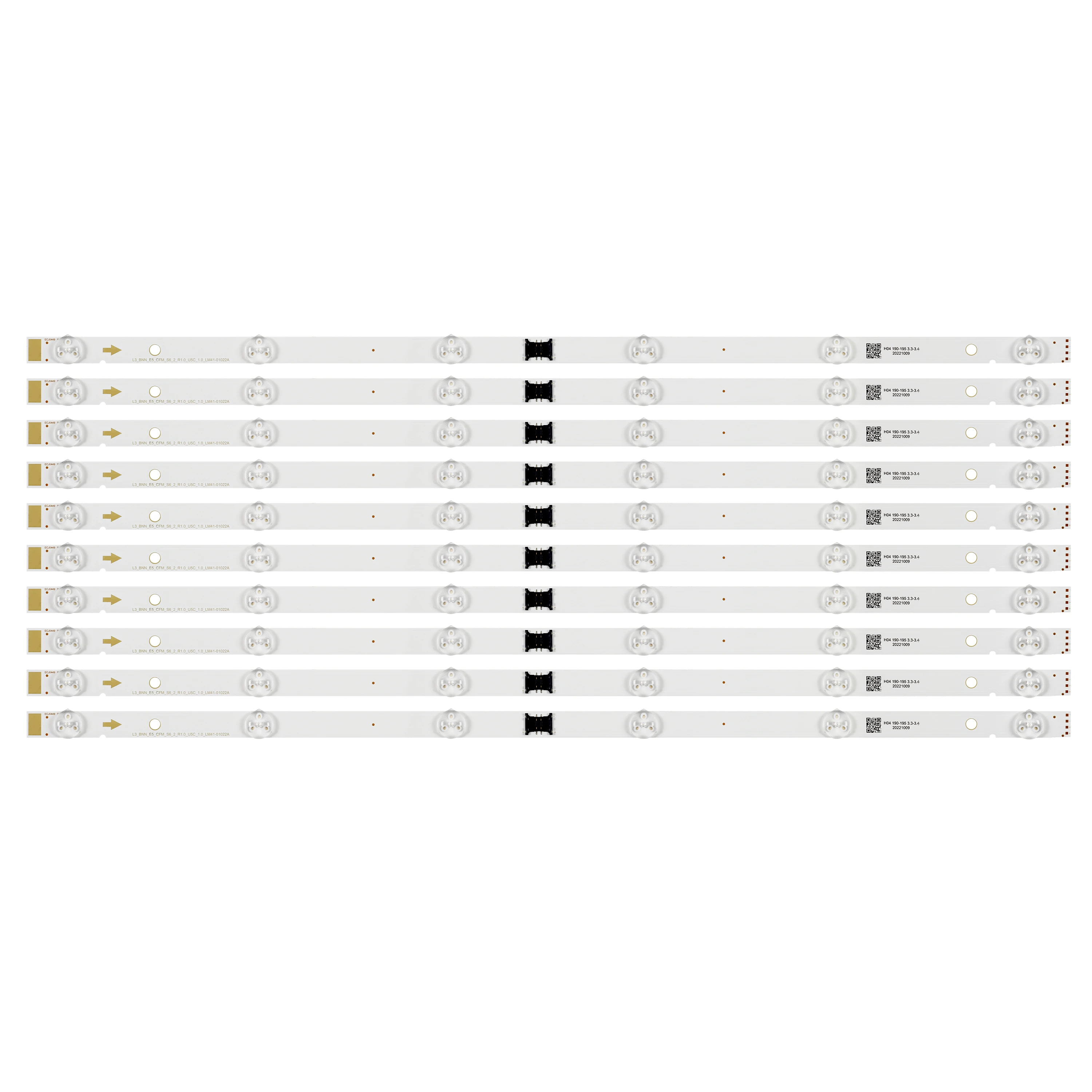 Tiras de Led 6led para Sony Kd55xh8096 Kd-55xh8196 Xbr-55x800h Kd-55xh8077 I-5500sy80062-vc Ysas055cn001 Lm4101056a Lm41-01022a