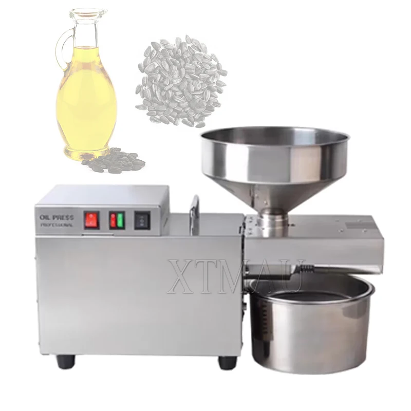 

Automatic Small Medium Commercial Oil Press Machine 7-12KG Per Hour