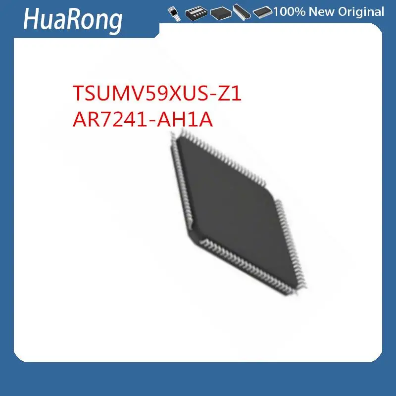 

5PCS/LOT TSUMV59XUS-Z1 TSUMV59XUS Z1 AR7241-AH1A AR7241 AH1A QFP-128