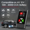 OBDResource Car Battery Tester, 6V 12V, BM560 100-2000 CCA, Automotive Alternator Tester, Digtial Battery Analyzer System Tester 6