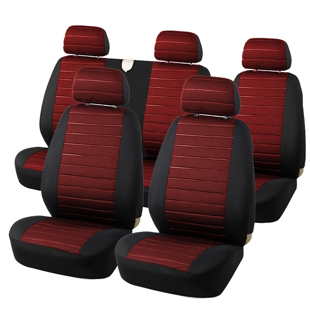 Fundas universales de asiento de coche para asientos delanteros, funda de  tela para asiento delantero de automóvil, fácil de instalar, transpirable y