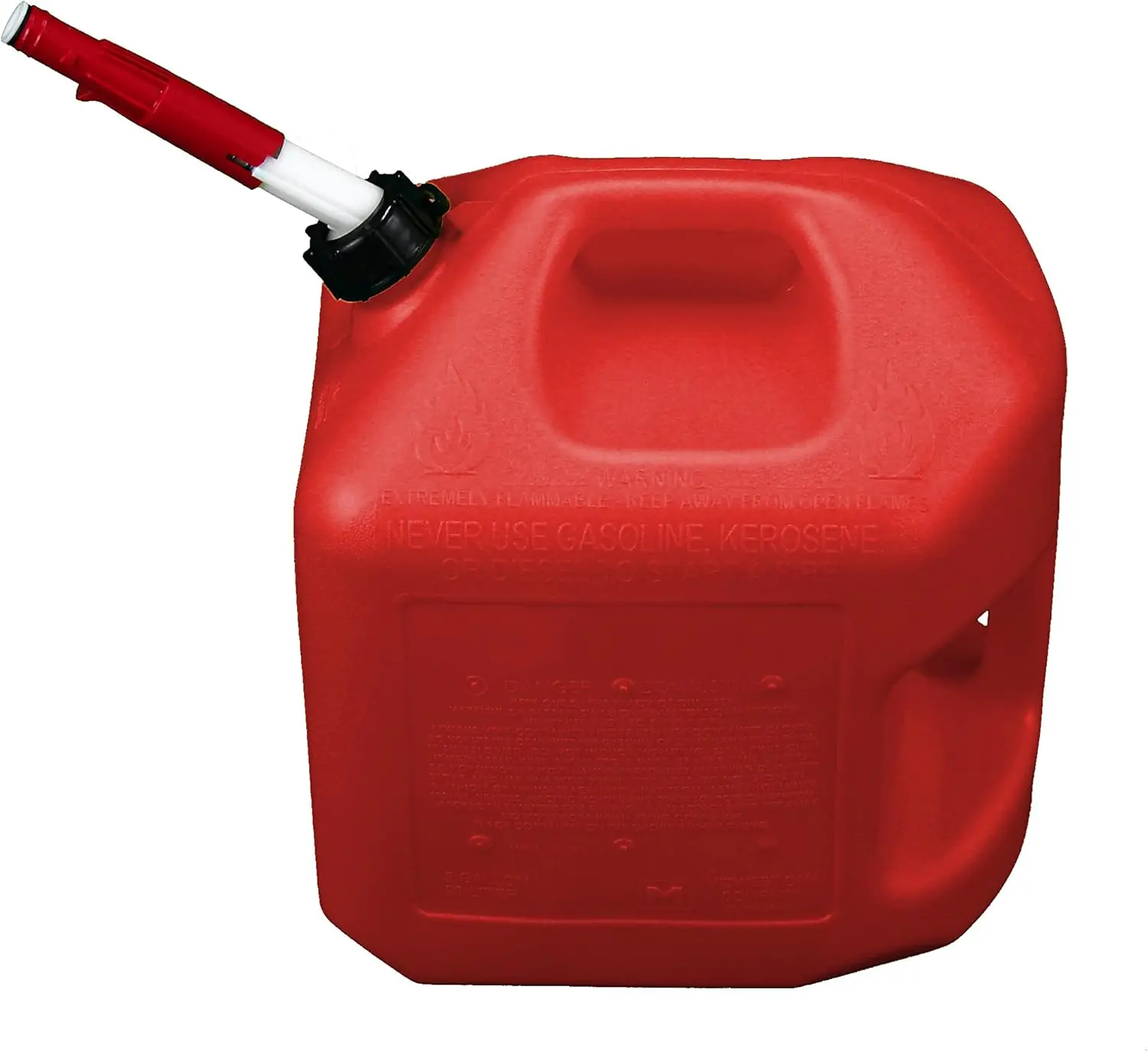 5 Gallon Gas Can, 4 Pack, Spill Proof Fuel Container-New!-Clean! Boxed!