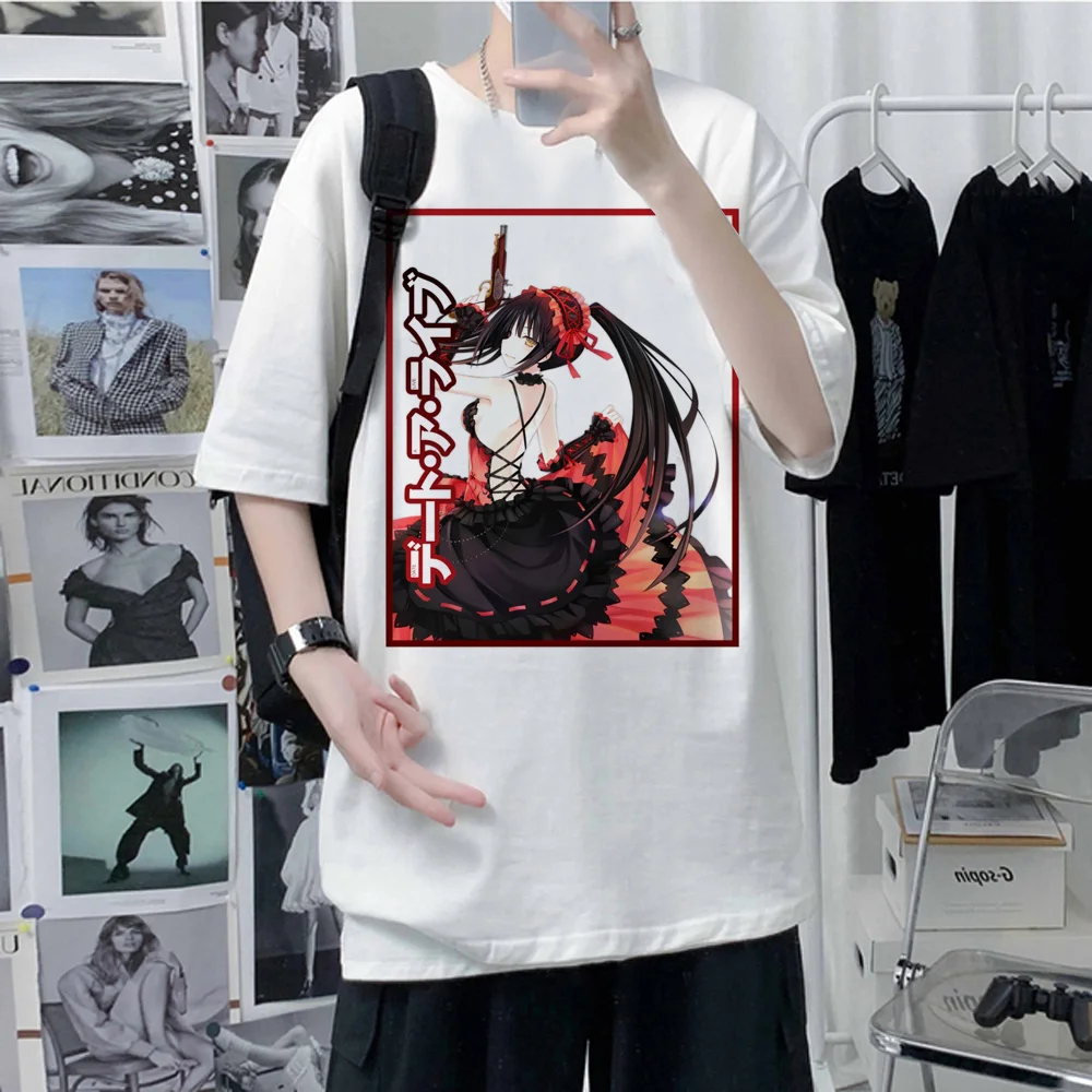 

kurumi tokiaki t-shirts men Japanese summer tshirt male graphic y2k clothes