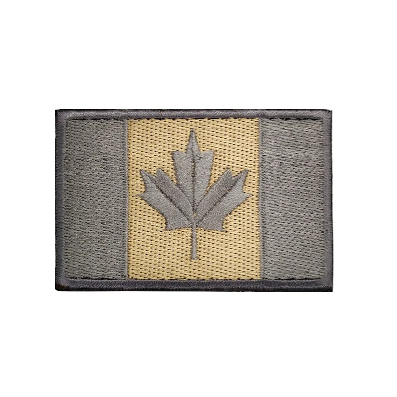 Embroidered Rectangle Patch - Decorative Hook & Loop Accessory