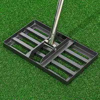 Golf Lawn Leveling Rake Steel Soil Leveler Heavy Duty Landscape Sand Crusher Rustproof Wear-Resistant For Soil Or Dirt Ground 1