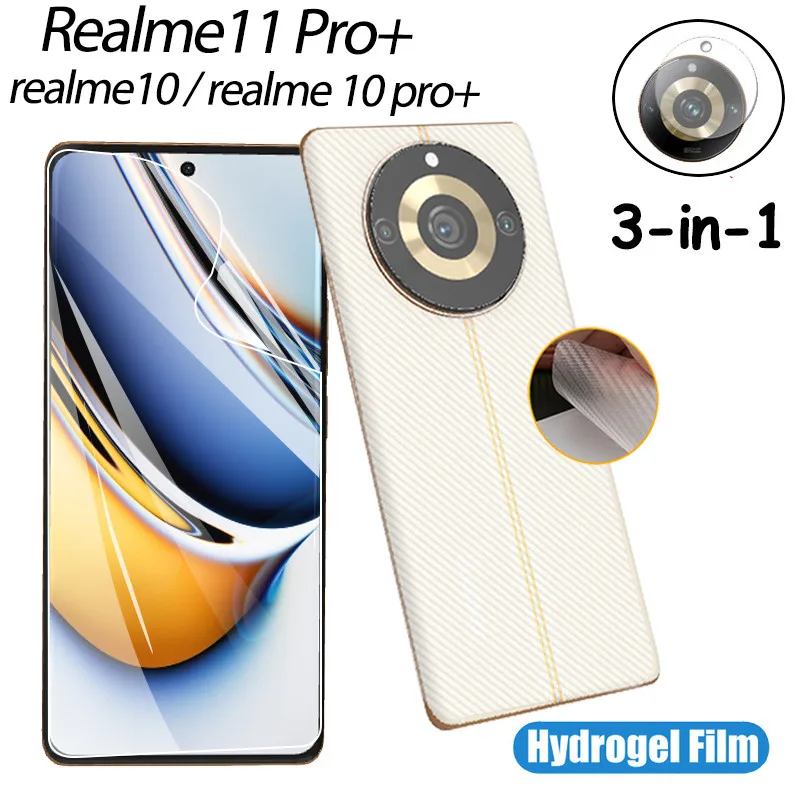 Realme 11 Pro Pellicola Idrogel Per Realme 11 Pro Plus Pellicola Per Realmi 11 Pro Plus Screen Protector Realme 11 Pellicola Protettiva Realme 10 + Pr
