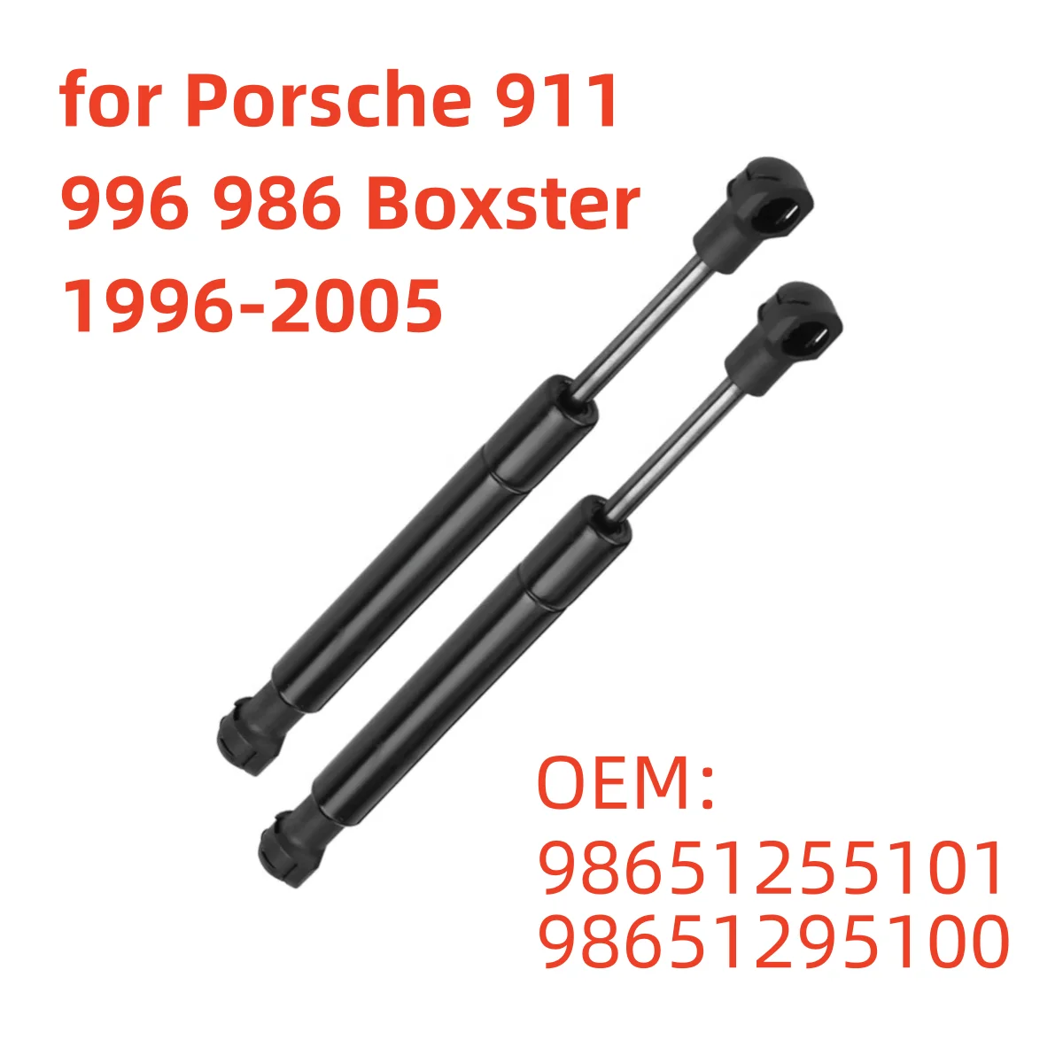 98651295100 Car Rear Boot Trunk Portellone Gas Strut Damper Support Shock Bar Per Porsche 911 996 986 Boxster 1996-2005