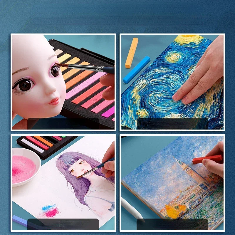 Drawing Chalk Polymer Clay Doll Makeup Chalk Set