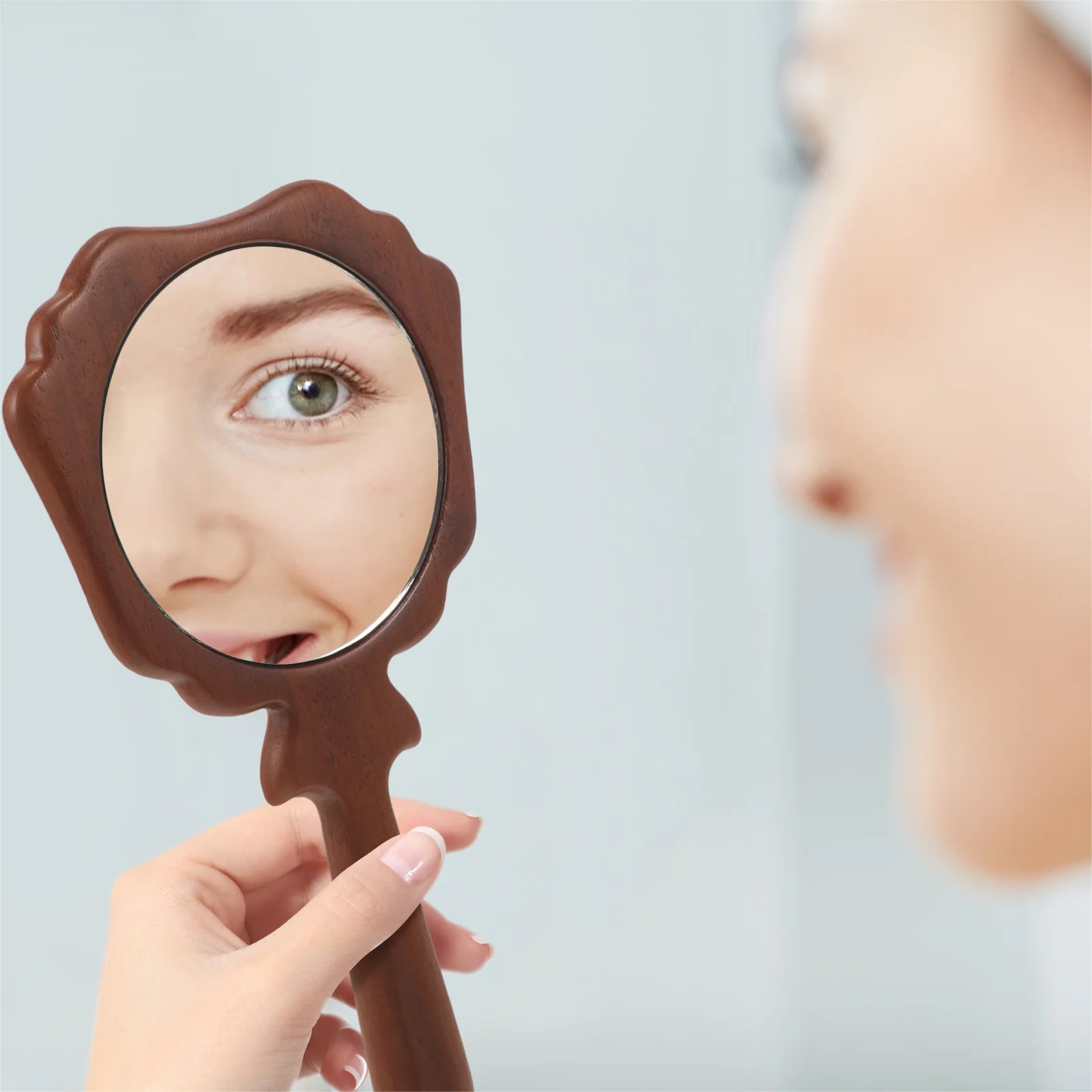

Hand Mirror Purse Mirror Compact Makeup Mirror Handheld Mirror Accessory