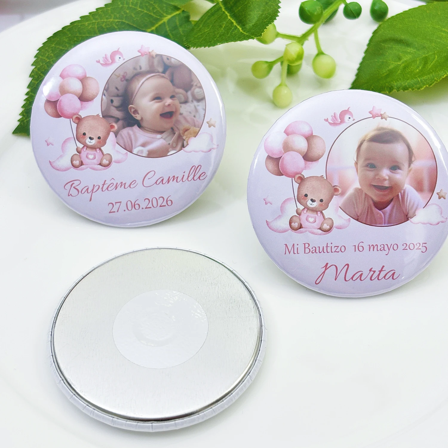 Baby Boy Ref Magnet Souvenir Christening Custom Photo Fridge