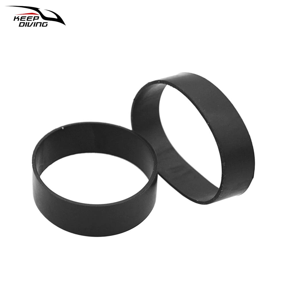 ID: 47/40MM 2 Pcs High Quality Rubber O Ring  Fix Round Corrugated Hose Low Pressure Hose For BCD Diving Accessories 2