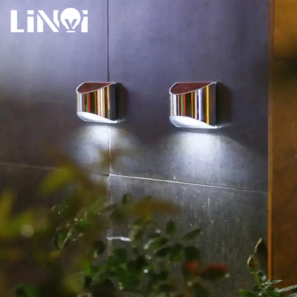 LED Waterproof Solar Light Outdoor for Garden Decoration Solar Powered Lamp PIR Motion Sensor Street Light Wall Lamp