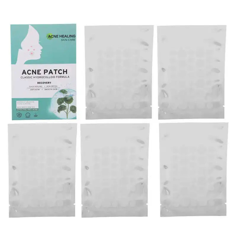 5Pcs/box Acne Patch Anti Acne Waterproof Transparent Fast Removal Quick Healing for Women Spot Acne