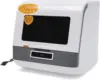 Countertop Dishwasher, 1200W 110V Mini Countertop Dishwasher Machine with 3 Washing Programs Dishwasher Leak-Pr 1