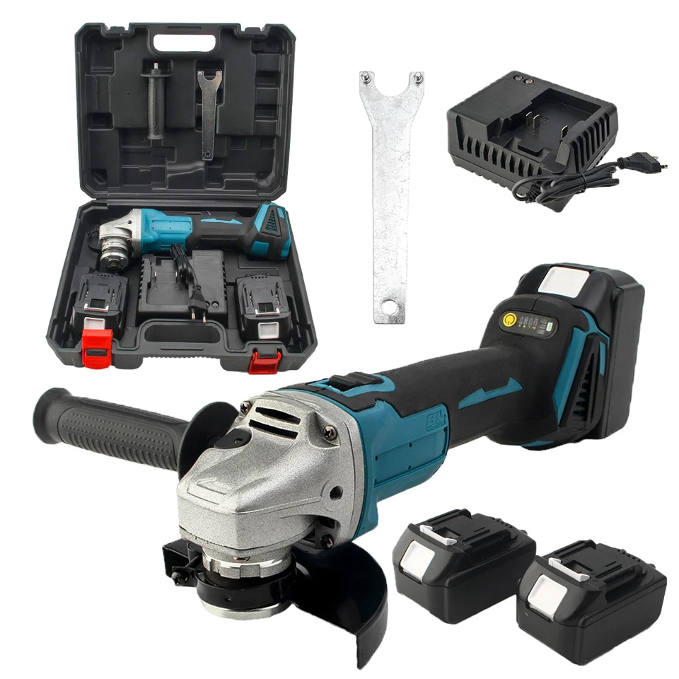 Brushless Electric Angle Grinder 125MM Cordless Tool