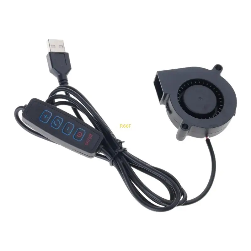 50x50x15mm USB 팬 5V 브러시리스 5015 냉각 PC 컴퓨터 케이스 3D 프린터 CPU 라디에이터 조정 가능한 속도 3500RPM