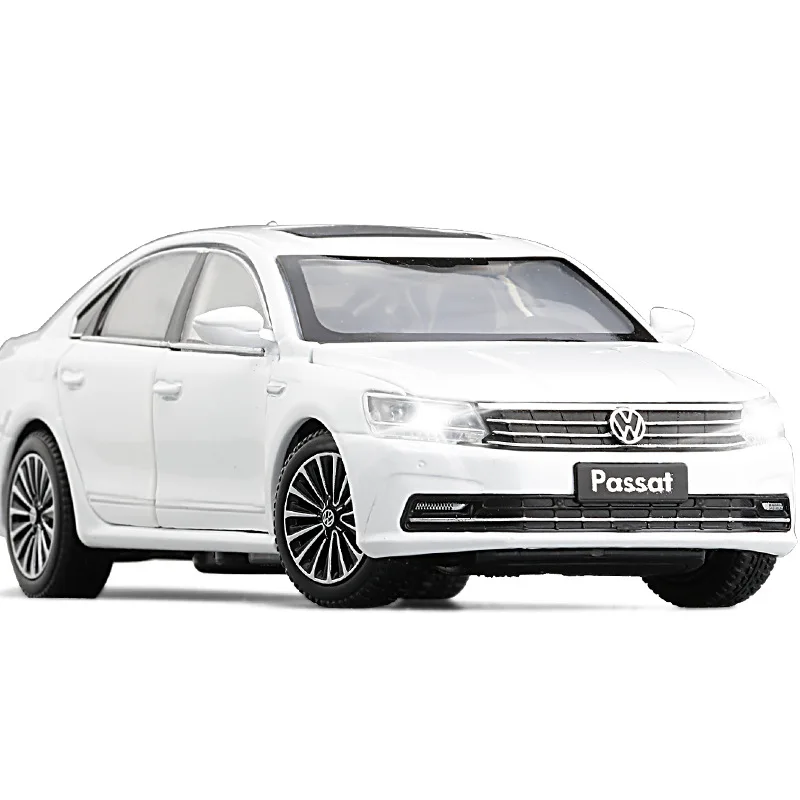 matchbox car 1:32 VW New PASSAT Diecasts Toy Vehicles Car Model Alloy Simulation Sound Light Collectibles For Kids Car Toy Gift toy car Diecasts & Toy Vehicles