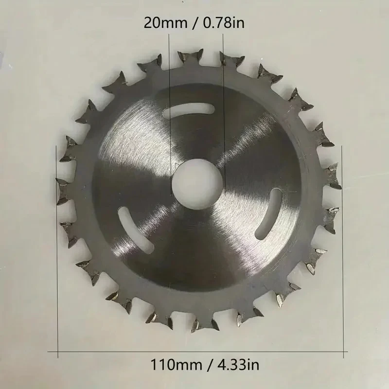 Premium Alloy Double-Sided Carbide Woodworking Saw Blade – 20 Sharp Sawteeth for Precision Wood Cutting