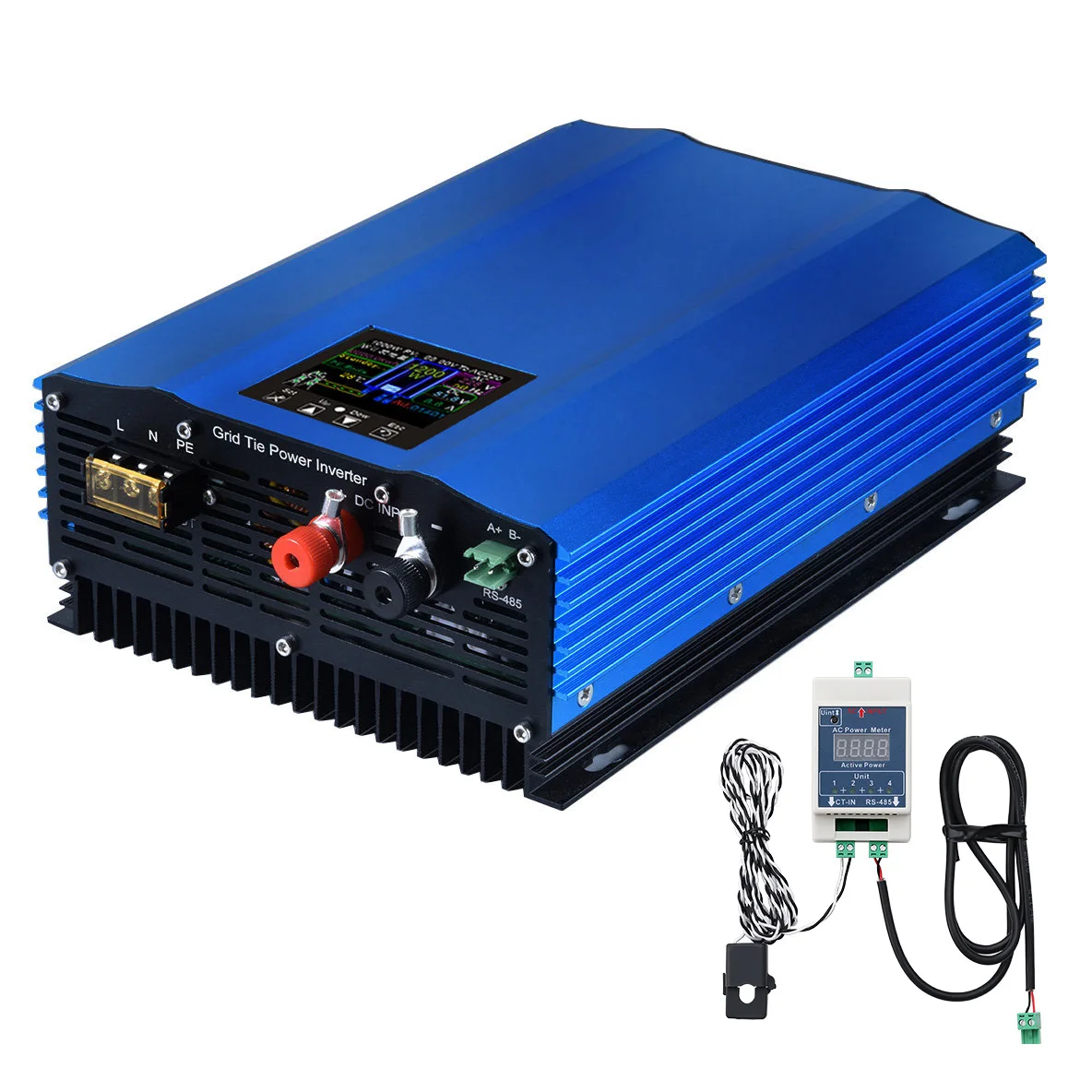 Description Picture 2 of itemY&H 1000W Solar Gird Inverter Photovoltaic Network Inverter 1200W 24V 48V Converter 230V Pure sinusoidal Solar Power Inverters
