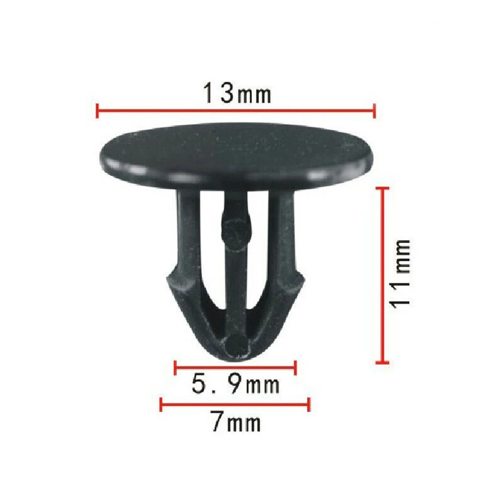 Фото 20 шт., зажимы для салона автомобиля Honda Civic Del Sol, 91501-SL4-003 №4