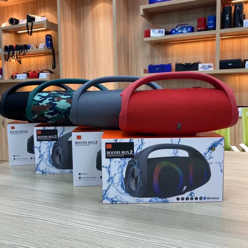 Powerful BOOMBOX 100W High Power Wireless Bluetooth Speaker RGB
