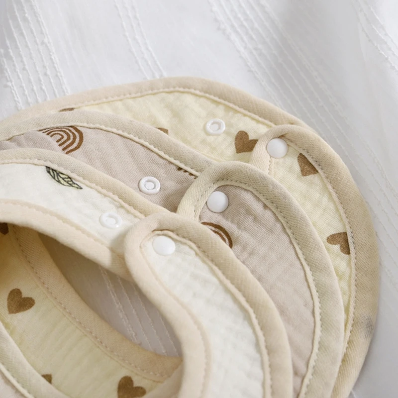 

Милые нагрудники для новорожденных мальчиков и девочек, впитывающие детские нагрудники для прорезывания зубов, нагрудник для с