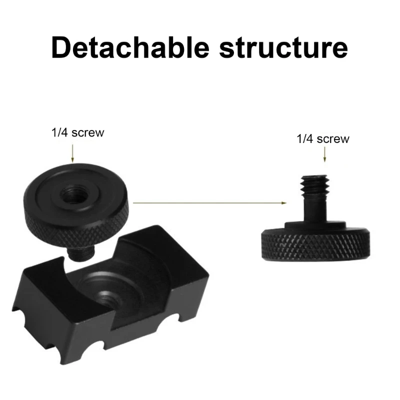 Tether DSLR Camera Digital USB Cable Block Lock Clip Clamp Mount to Camera Tripod Quick Release Plate Tethering Cable