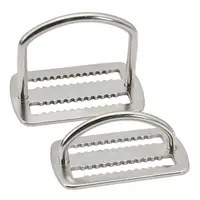 Diving D Ring Belt Buckle Scuba D Ring Sawtooth Design High Durability Diving Accessories Surfing Diving Fishing Scuba Climbing 1