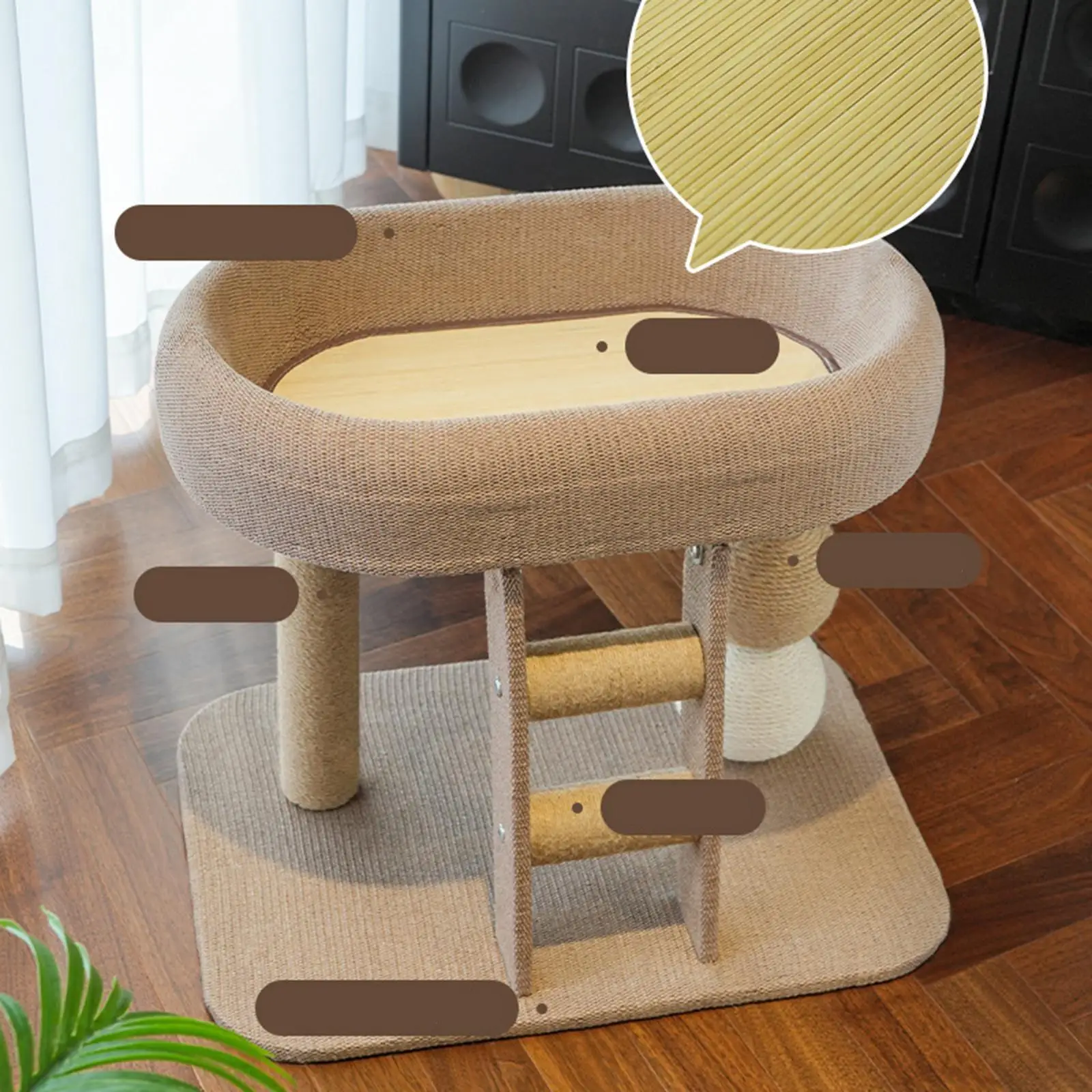 Small Cat Tree Tower with Top Perch Scratching Post Furniture Protection Training Toy for Indoor Cats/kittens Climbing Frame Small Cat Tree Tower with Top Perch Scratching Post Furniture Protection Training Toy for Indoor Cats/kittens Climbing Frame