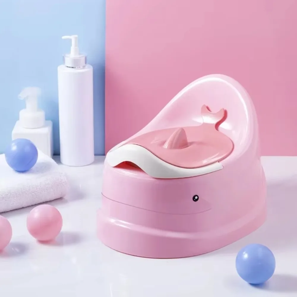 Lightweight Anti-leakage Toddler Potty Portable Reusable Baby Hygiene Toilet Non Slip Safe Baby Training Toilet Camping